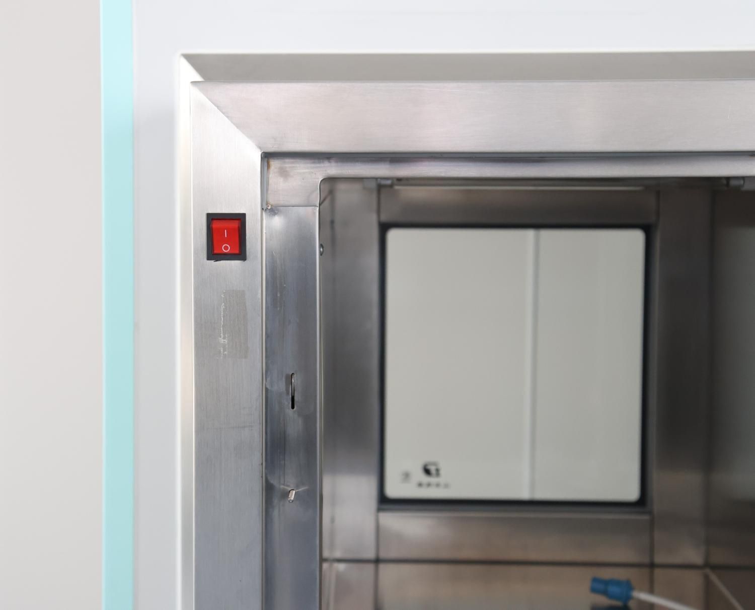 Wholesale with Filter Efficient Pass Boxes for Laboratory Biotechnology Clean Room Dynamic Passbox Stainless Steel Static Sterilizer Electric Interlock Pass Box